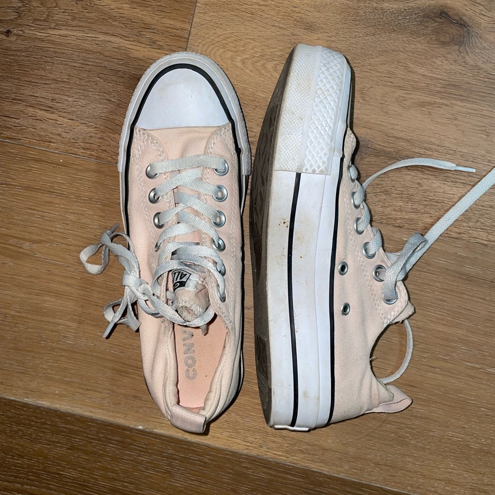 Women’s Platform Converse Light Pink